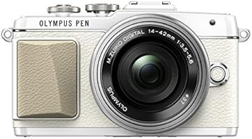 OLYMPUS PEN E-PL7 14-42mm EZレンズキット ホワイト ミラーレス一眼 E-PL7 EZ LKIT WHT
