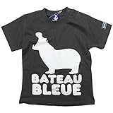 《初夏盛夏対応》 BateauBleue(バトーブルー) 天竺かばさんPt半袖Tシャツ 95cm /Ca NO.AH-1651304