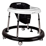 【DEARGENA】ベビーウォーカー、6ヶ月-18ヶ月の赤ちゃん用多機能、横転防止、折りたたみ式、足がぶつかりません、座り、折りたたむことができます