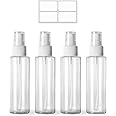 pack all スプレーボトル 100ml アルコール対応 化粧品 化粧水小分けボトル 詰替ボトル 消毒液に適用 透明4個セット