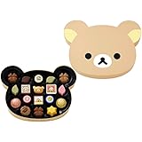 【2024】 ゴンチャロフ リラックマ フェイスボックス 18個入 バレンタイン チョコレート 【ギフト用袋付き】