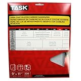 Task Tools PZ53220 9-Inch by 11-Inch Open Coat Drywall Sandpaper 220 Grit 5-Pack [並行輸入品]