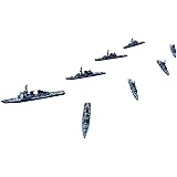 フジミ模型 1/3000 集める軍艦シリーズ No.37 海上自衛隊第４護衛隊群(1998年) プラモデル 軍艦37