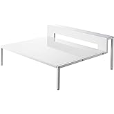 コンロ台 棚付きIHクッキングヒーターラック タワー ホワイト 山崎実業 キッチンラック キッチン収納 IHクッキングヒーター IH 置き台