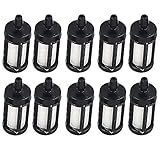 草刈機・刈払機・チェンソー用燃料フィルター　10個セット　【農機具、チェーンソー用部品】　社外品