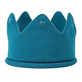 「homecoi」 ベビー帽子　ハット　サンバイザー　レッテル　ベビークラウン　王冠　子供用　男の子　女の子　新生児　キッズ　赤ん坊　赤ちゃん用　アウトドア　おしゃれ　可愛い　お誕生日など (グリーン