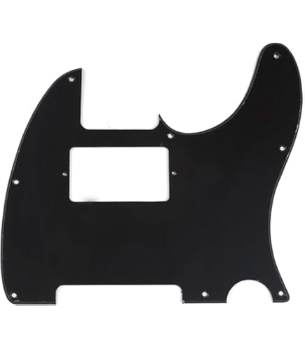 Amazon.co.jp: Musiclily Pro 16穴 テレキャスターピックガード ワイド