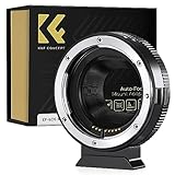 K&F CONCEPT 【新改良】 電子マウントアダプター EF-EOS M キヤノン対応 EF/EF-Sマウントレンズ → Canon対応 EF Mマウントカメラ変換 EF-EOSM AF機能 オートフォーカス 絞り調整可能 手振れ補正 メーカー直営店