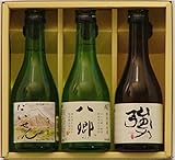 のみくらべセット （純米吟醸だいせん・特別純米八郷・特別純米強力） 300ml×3本