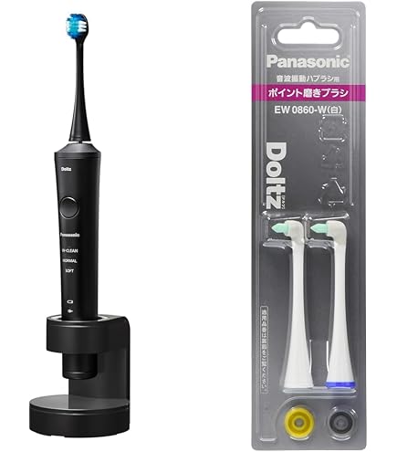 Amazon.co.jp: 【セット買い】パナソニック 電動歯ブラシ ドルツ ハイ