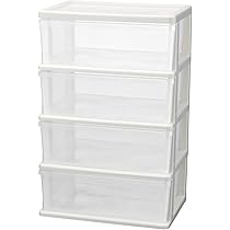 Amazon｜シーズワイドチェスト 4段 ホワイト｜収納ケース