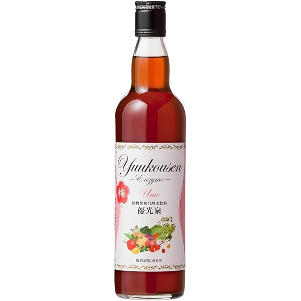 ✨New✨優光泉 梅味 レギュラーボトル 1200ml 2本 Amazon | 【断食道場監修】優光泉 梅味 酵素ドリンク 国産 128種