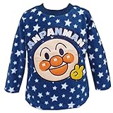 アンパンマン 星総柄アップリケ フリーストレーナー FA3816 (90ｃｍ, ネイビー)