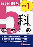 中学1年 5科の総まとめ: 最重要事項100%