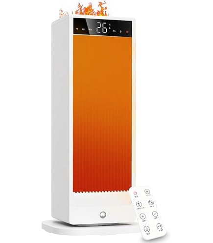 Amazon | セラミックヒーター【2025年最強モデル＆超音波加湿機能】人