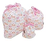 ニックナック POETIC 巾着3枚セット パブロ(ブタ)