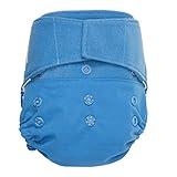 GroVia Hybrid Cloth Diaper- Hook and Loop - Topaz - One Size - Hook and Loop by GroVia
