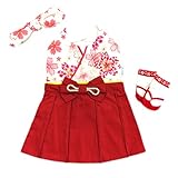 Rok(アールオーケー) ハカマスタイ女児3点セット