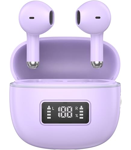 Amazon.co.jp: Bluetoothイヤホン ワイヤレスイヤホン IPX7防水 最大60