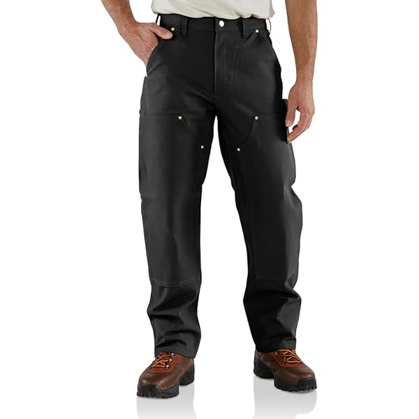 Amazon.co.jp: Carhartt メンズ B136 ダブルフロント ウォッシュ