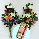 【お線香セット付】 (生花)お供えの花/仏花・墓花 シンプルなタイプ