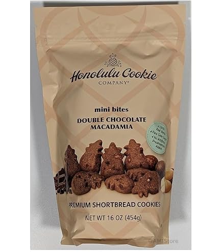 Amazon.co.jp: ホノルルクッキー ミニ・バイツ・チョコレートチップ