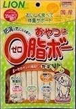 （まとめ買い）ライオン うちの子想いおやつは0脂ボー 野菜入り 80g 【×12】