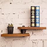 HAIZHEN DIY本棚LOFTインダストリアルアメリカンスタイルレトロ水管ラック鍛造ラックシェルフ54 * 13CM（W * H）