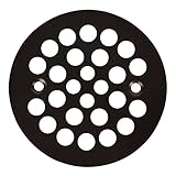 オイルはブロンズラウンドシャワーGrate Drain 4 – 1 / 4 "交換用カバー