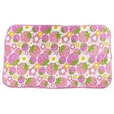 ベビー 敷きパット 敷き毛布 防寒具 キャラクター 子供用 fo-mrs04 ピンク