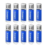 Exmapor 10個セット USBメモリ 64MB 低容量 キャップ式 USB2.0対応 青(64MBです、64GBではありません）
