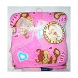 Cuddly Bear Soft Fuscia Blanket - by Northpoint Baby (Fuscia) by Northpoint Baby [並行輸入品]