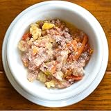 帝塚山ハウンドカム 犬 ペットフード 【 非常食 持ち運び 便利 】 愛犬の安心レトルト 馬肉とかぼちゃのミルクがゆ 12袋 無添加 国内製造 長期 常温 保存可能 災害グッズ 常備食 水分補給 簡単 パウチ ポーチ まとめ買い 防災 小型犬 中型犬 大型犬