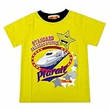 子供Tシャツ 半袖 プラレール 90cm 100cm 110cm 120cm 130cm fo-59p205イエロー110cm