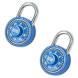 1 – 3 / 4 "カラー組み合わせpadlock-blue , 2 - Pack by NuSetロック