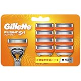 ジレット フュージョン5+1 マニュアル 髭剃り カミソリ 男性 替刃8個入パック