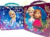 Elsa and Anna Disney Frozen Licensed Hard-to-Find Carry All Art Activity Tin Tote Boxes Portable Roy