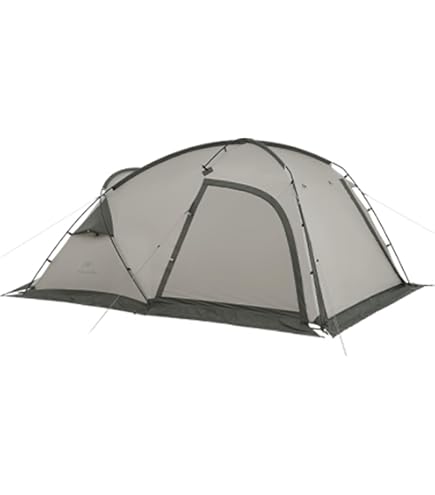 Naturehike テント 2人用 ツールーム 前室付き 軽量 簡単設営 通気性 UVカット 耐水圧2000？ 煙突穴 スカート付き (2人用(360x230x145cm) Amazon.co.jp: Naturehike公式ショップ テント 2人用 ツールーム 前室