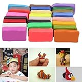 24pcsカラフルFimo効果Polymer Clayブロックソフト