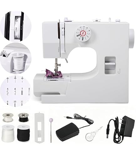 Amazon | ジャノメ ヌイキル内蔵型電子制御ミシンN-515 | Janome