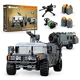 MyBuild (マイビルド) 武装部隊 7005 トレーラー付ハンヴィー ブロック 組み立てセット 対象年齢14歳以上 ストライカー・コレクション 他ブランド互換
