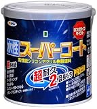 水性スーパーコート 銀黒 0.7L 1セット/3点 【3点】