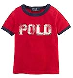 POLO RALPH LAUREN (ポロラルフローレン) POLOコットン半袖Tシャツ ベビー 男の子 レッド 90cm (24ヶ月) [並行輸入品]