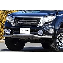 きゃめろん！JAOS スキッドバー バンパーガード プラド150 JAOS ジャオス フロントスキッドバー 選べる4パターン 2017.09