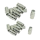 Fenteer 約20セット　マグネットクラスプ　留め金　スライドロック付き　DIYアクセサリー