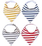 Baby Bandana Drool Bibs for Drooling and Teething Gift Set For Boys and Girls Alpine Set by Copper P