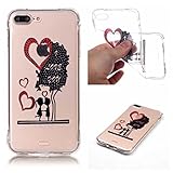 iPhone 8 Plus ケース Zeebox Apple iPhone 8 Plus高品質 TPU カバー 衝撃吸収 Apple iPhone8 Plus 用 超薄型 柔軟 落下防止 保護カバー 