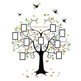 Family Tree Photo Frames Wall Stickers DIY Blank Album Removable Wall Decals Home Decor PVC Art Mura