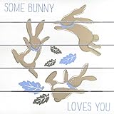 Linden Ave壁飾りave10022 Some Bunny Loves You