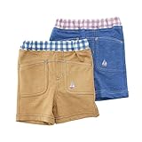 【アウトレット】La Chiave (ラ キエーベ) ショートパンツ(80～130cm)キムラタンの子供服 ブルー 80 (53218x53418-151b)